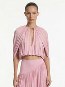Blush Drape Top