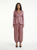 Blush Flow Wide Leg Pants