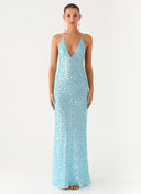 Elegant sequin maxi dress