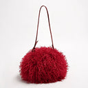 Stylish fluffy cloud bag