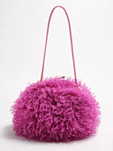 Stylish fluffy cloud bag