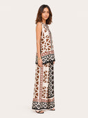 Geometric Print Two-Piece Set