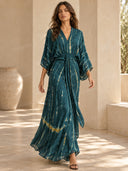 ILLUSION Printed Dress-12