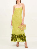 Elegant Spaghetti-Strap Sequin Maxi Dress