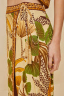 Tropical Print Two-Piece Set