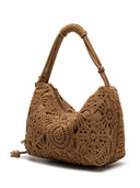 Boho Hollow Crochet Knitted Hobo Shoulder Bag