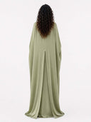 Luxury Minimalist Draped Maxi Dress