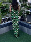 Tropical Landscape Print Two-Piece Set