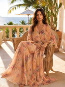 Kimono-Style Printed Dress-2