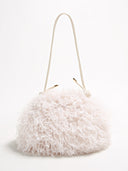 Stylish fluffy cloud bag