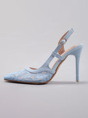 Elegant Lace High Heels