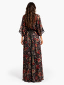 Kimono-Style Printed Dress-4