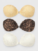 Floral Lace Push Up Bra Inserts