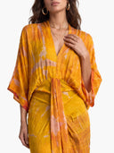 Yellow ILLUSION Printed Dress