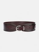 Wide Elastic Waist Buckle Belt