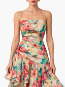 Floral-Print Slip Maxi Dress