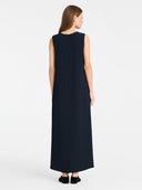 Unique Minimalist High/Low Hem Sleeveless Jumpsuit