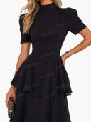 Retro Princess Multi-Layer Maxi Cake Dress