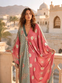 Bohemian Print Kaftan Maxi Dress