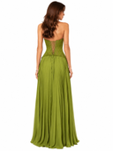 Lace Splicing Halter Neck Maxi Dress