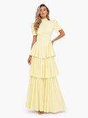 Retro Princess Multi-Layer Maxi Cake Dress