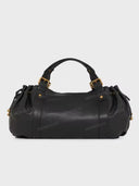 Pleated Commuter Tote Bag