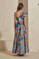 Tropical Fruit Print Two-Piece Set