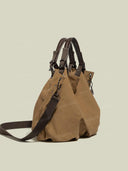Retro Large-Capacity Canvas Tote Bag