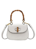 Retro Bamboo Top Handle Bag