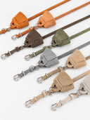 Mini Suede Bag Charm Belt