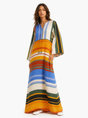 Horizon Stripe Maxi Dress