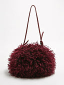 Stylish fluffy cloud bag