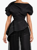 Asymmetrical Fringe Top And Pants Two-Piece Set