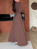 Fashion Slit Long Dress