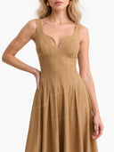 Minimalist Slim Sling Maxi Dress