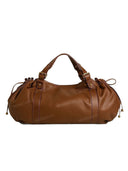 Pleated Commuter Tote Bag