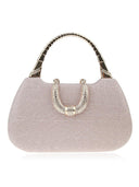 Elegant Shimmer Mini Evening Handbag