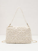 Hollow Crochet Lace Evening Clutch Bag
