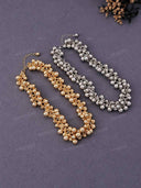 Cluster Bead Statement Chain Necklace