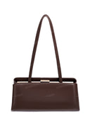 Vintage Textured Shoulder Tote Bag