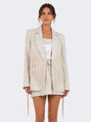 Fringe Tailored Blazer