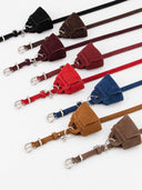 Mini Suede Bag Charm Belt