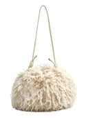 Stylish fluffy cloud bag