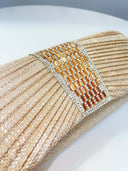 Rhinestone Embellished Clutch Bag