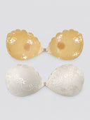 Floral Lace Push Up Bra Inserts