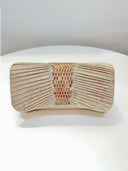 Rhinestone Embellished Clutch Bag
