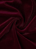Elegant Velvet Satin Ruched Party Maxi Dress