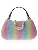 Elegant Shimmer Mini Evening Handbag