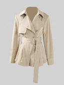 Belted Trench Style Romper