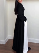 Fashion Slit Long Dress